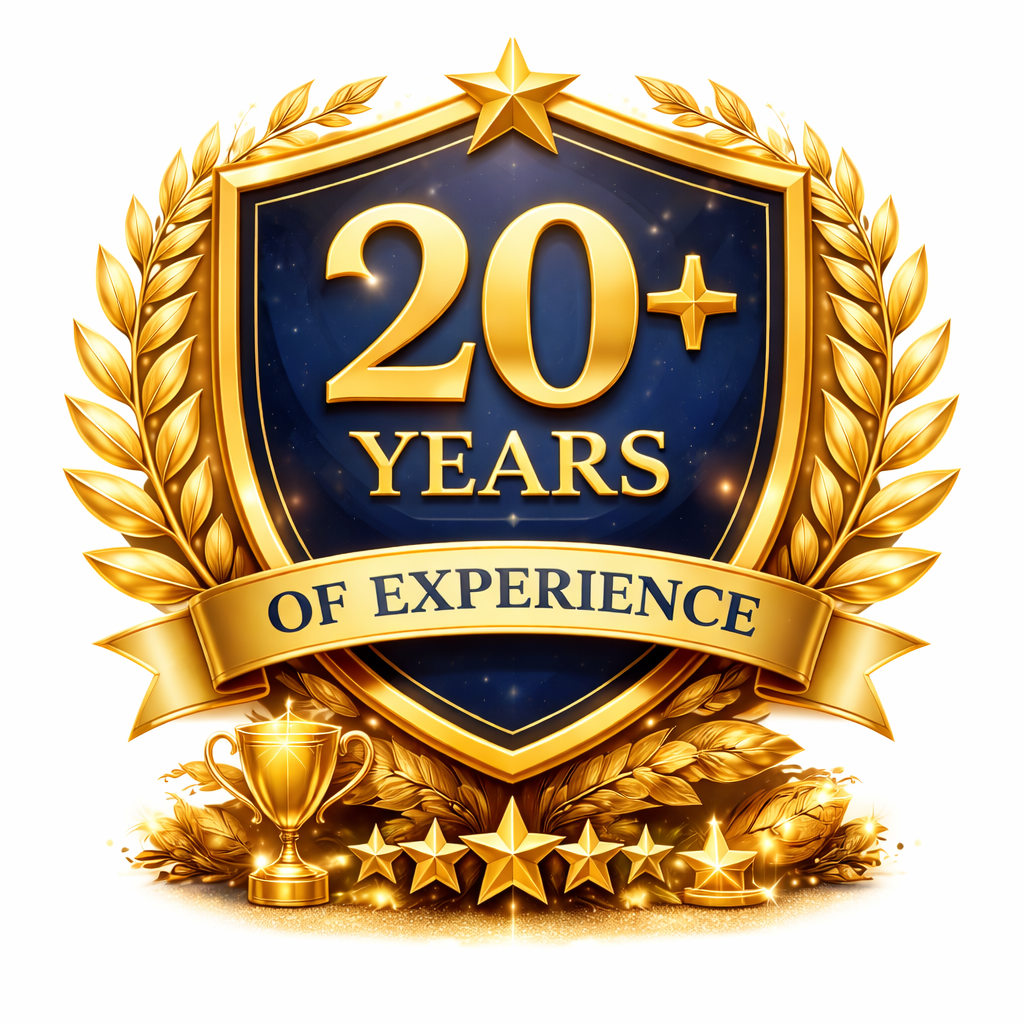20+ Years of Experience